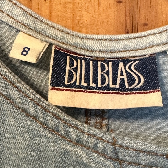 Vintage Bill Blass denim dress - Picture 4 of 5